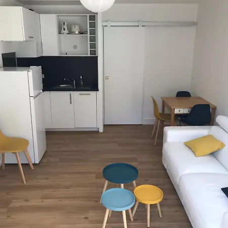 Studio Les Pétrels avec terrasse et jardinet à 2 pas de la plage Pornichet Extérieur photo