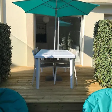 Studio Les Pétrels avec terrasse et jardinet à 2 pas de la plage Pornichet Extérieur photo